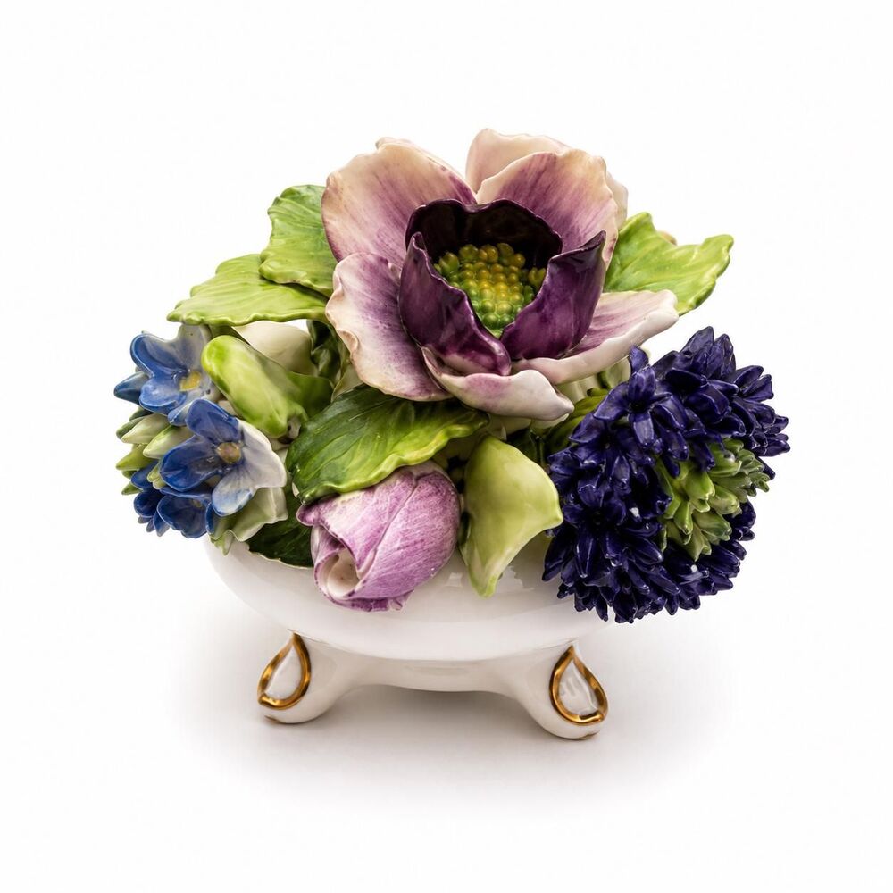 Vintage Royal Adderley Bone China Porcelain Flower Arrangement